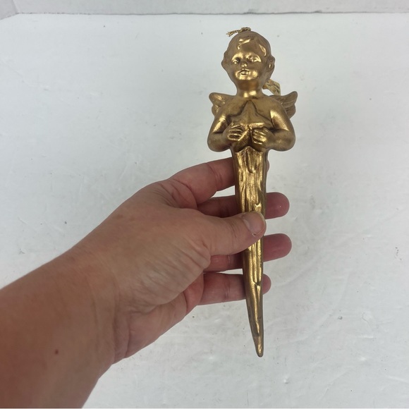 SALE-Lot of Biltmore Estate Ornaments-metal miniatures and ceramic Angel icicle - Picture 9 of 16